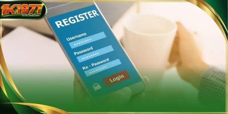The first action involves navigating to the official homepage using a secure and updated web browser on your device
